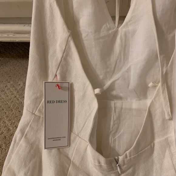 White ruffle romper - Picture 5 of 6